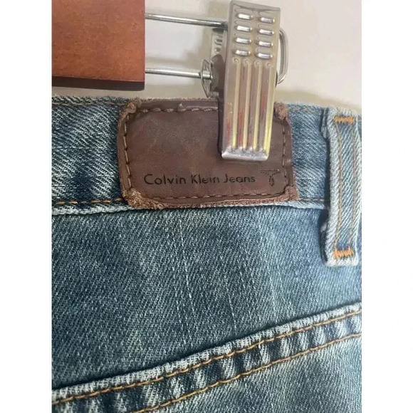 Women's Calvin Klein Jeans Flare Blue Size 10 Vintage Y2K‎ EUC! - Picture 6 of 13